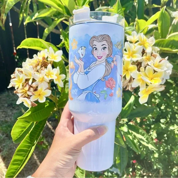 Disney Belle,Winnie the pooh,Barbie,SuperMario,Hello Kitty 40 oz Tumbler… - Picture 13 of 16